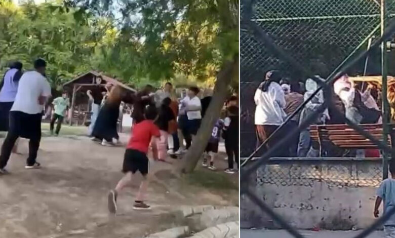 Esenyurt’ta parkta çocuk kavgası büyüdü: Anneler saç saça baş başa girdi 1 esenyurtta parkta cocuk kavgasi buyudu anneler sac saca bas basa girdi WRmBhWTQ