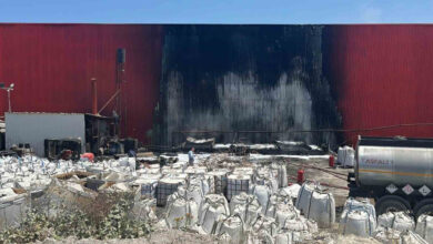 gebzede asfalt fabrikasinda yangin eritme tanki alev aldi BYim3huB