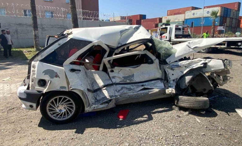 İskenderun’da feci kaza: Araçlar hurdaya döndü 1 iskenderunda feci kaza araclar hurdaya dondu YuhkwHaJ