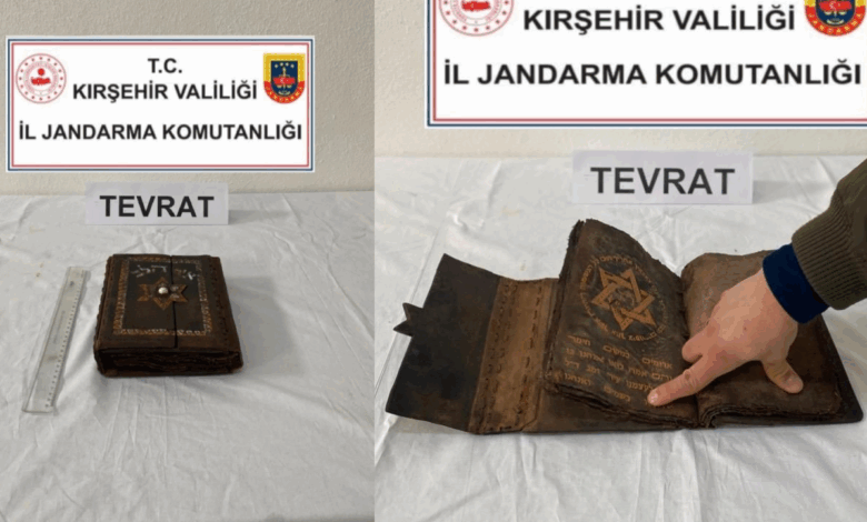 kirsehirde 700 yillik el yazmasi tevrat ele gecirildi pcuh5ObL