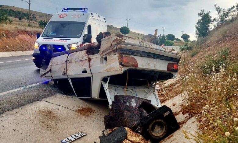 malatya adiyaman yolunda kaza 1 yarali HGem8rjT