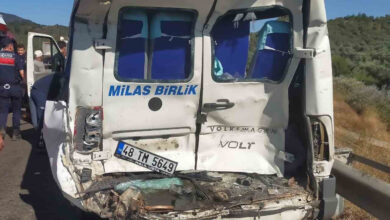 milasta beton mikseri dolmusa carpti 1 olu 13 yarali 6TA76nex