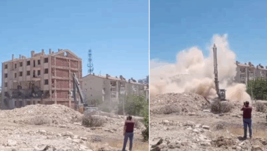agir hasarli bina korna sesiyle yikildi ws3LR4m5