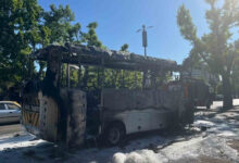 ankara cankayada minibus yandi arac hurdaya dondu surucu hafif yaralandi LRlGMWuS
