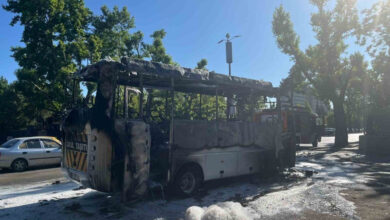 ankara cankayada minibus yandi arac hurdaya dondu surucu hafif yaralandi LRlGMWuS